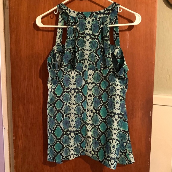 NWT BCBGMAXAZRIA cutout tank top sz XXS - Picture 4 of 7